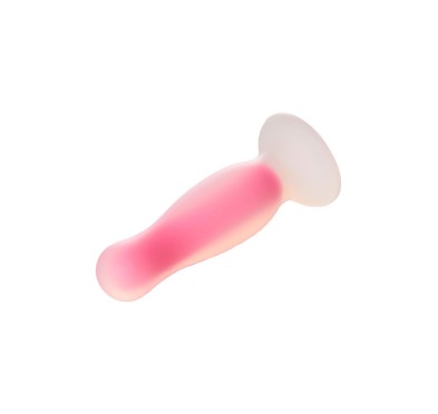 RADIANT SOFT SILICONE GLOW IN THE DARK PLUG LARGE PINK